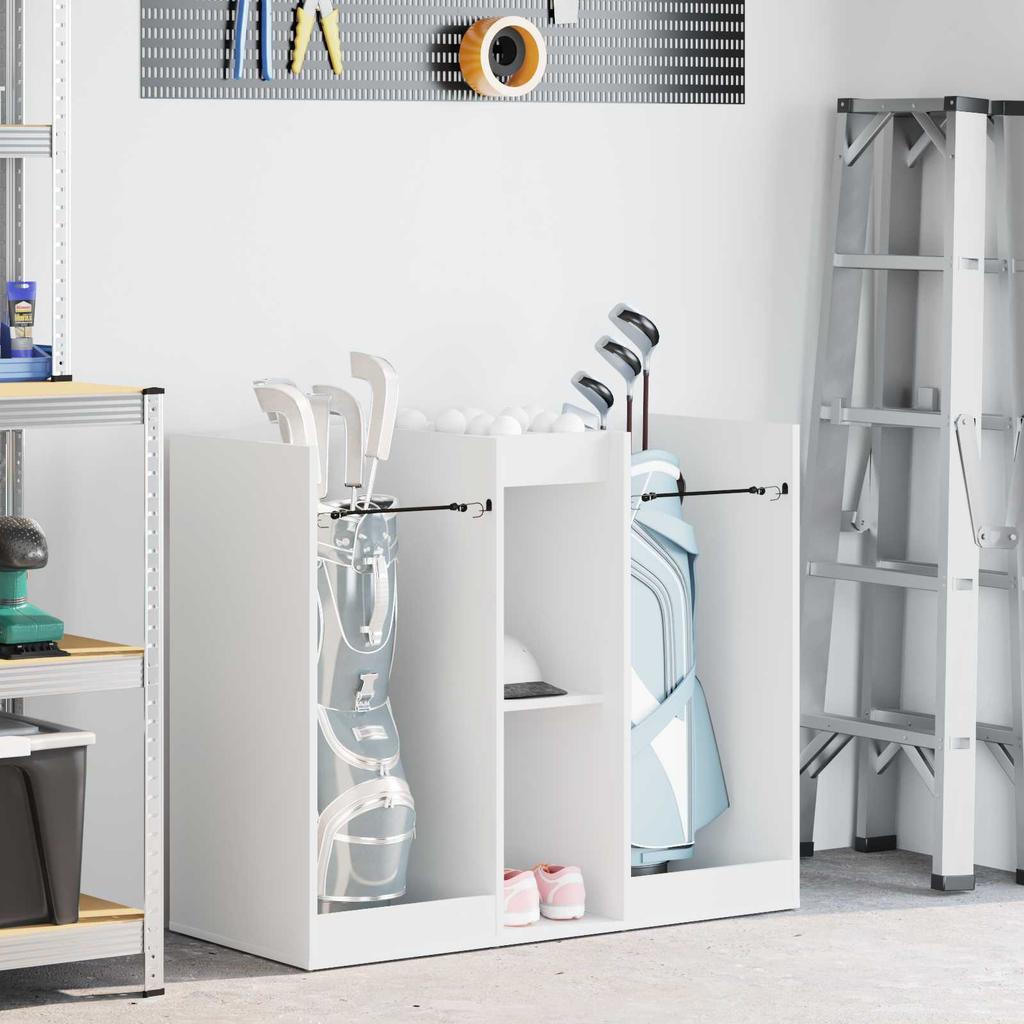 Golf Cabinet Solid White 102 X 45 X 85.5 Cm