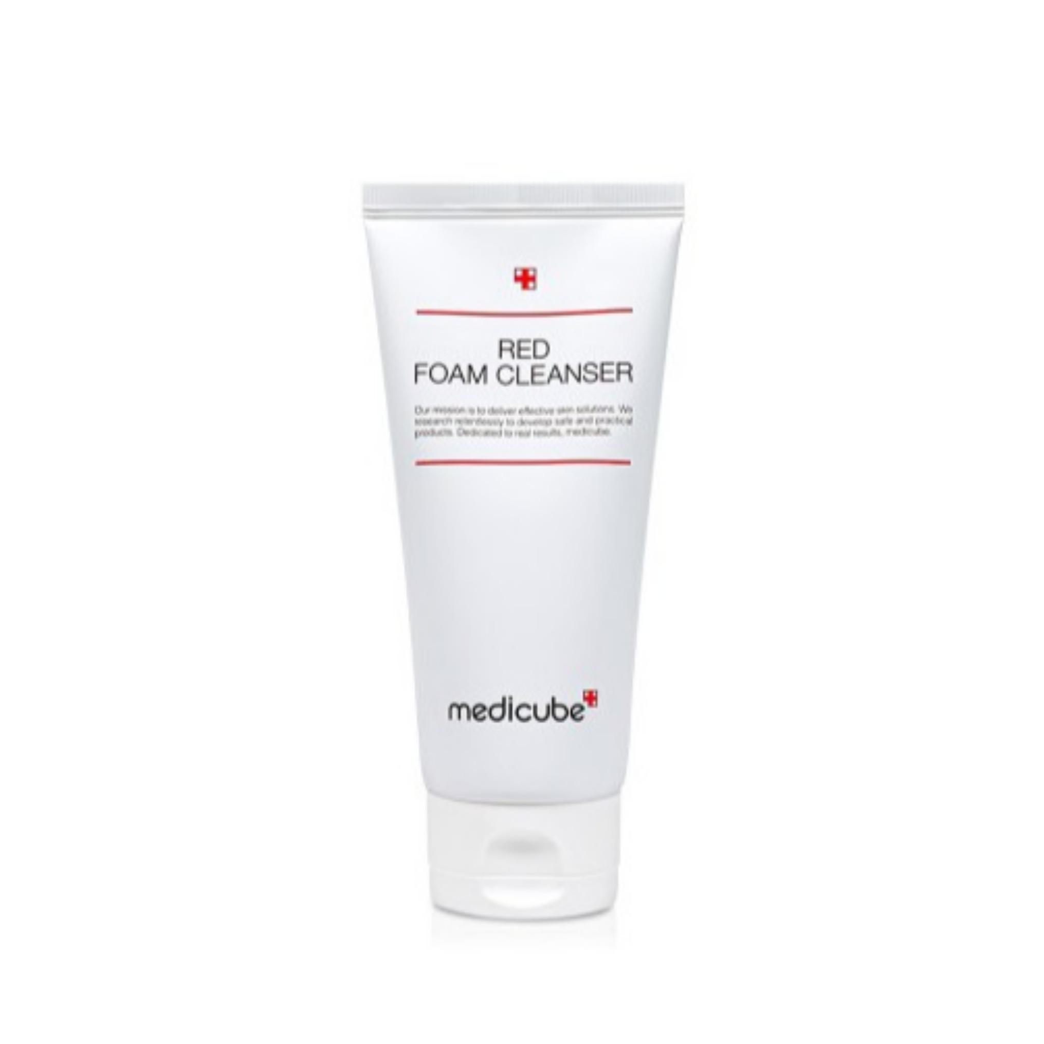 

Пенка для умывания Medicare Red Foam Cleanser 120 мл, очищающая пенка, слабое раздражение, склонная к акне кожа 1ea