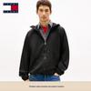 Tommy Jeans Men's Signature Print Lightweight Hooded Jacket
