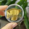Shuibei Gold 999 Wealth Gold Foil Phone Sticker - Year of the Horse Prosperity Gift