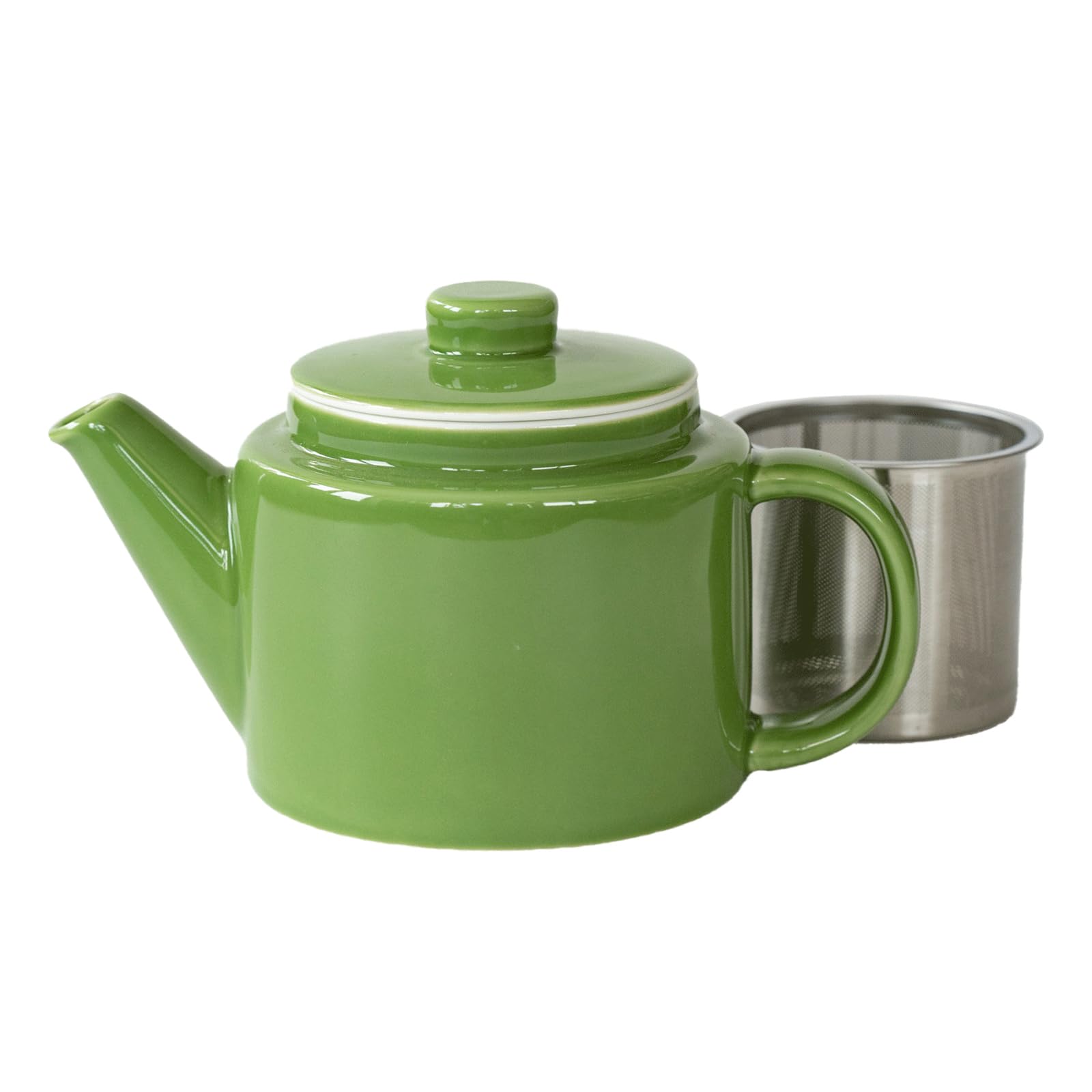 

Hasami Ware Green Super Stainless Steel Tea 13875 Common Pot, (with Strainer), 500ml, зелёный