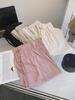 Женские фактурные брюки Tencel Cotton Wide Leg - весна/лето, свободные, драпированные, повседневные брюки с застежкой-восьмиточкой