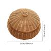 Pumpkin Shape Basket Multi Purpose Organizing Decoration Portable Picnic Food Bread Storage
