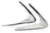 Bike Parts Center Fusion Chrome Side Visors (Set of 3) 302915