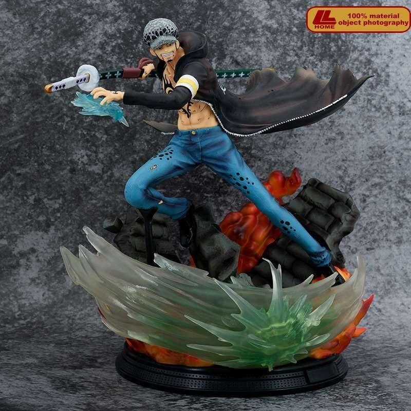 Anime One Piece Pirates Trafalgar Law Sailing Again XXL Figure Statue Toy Gift
