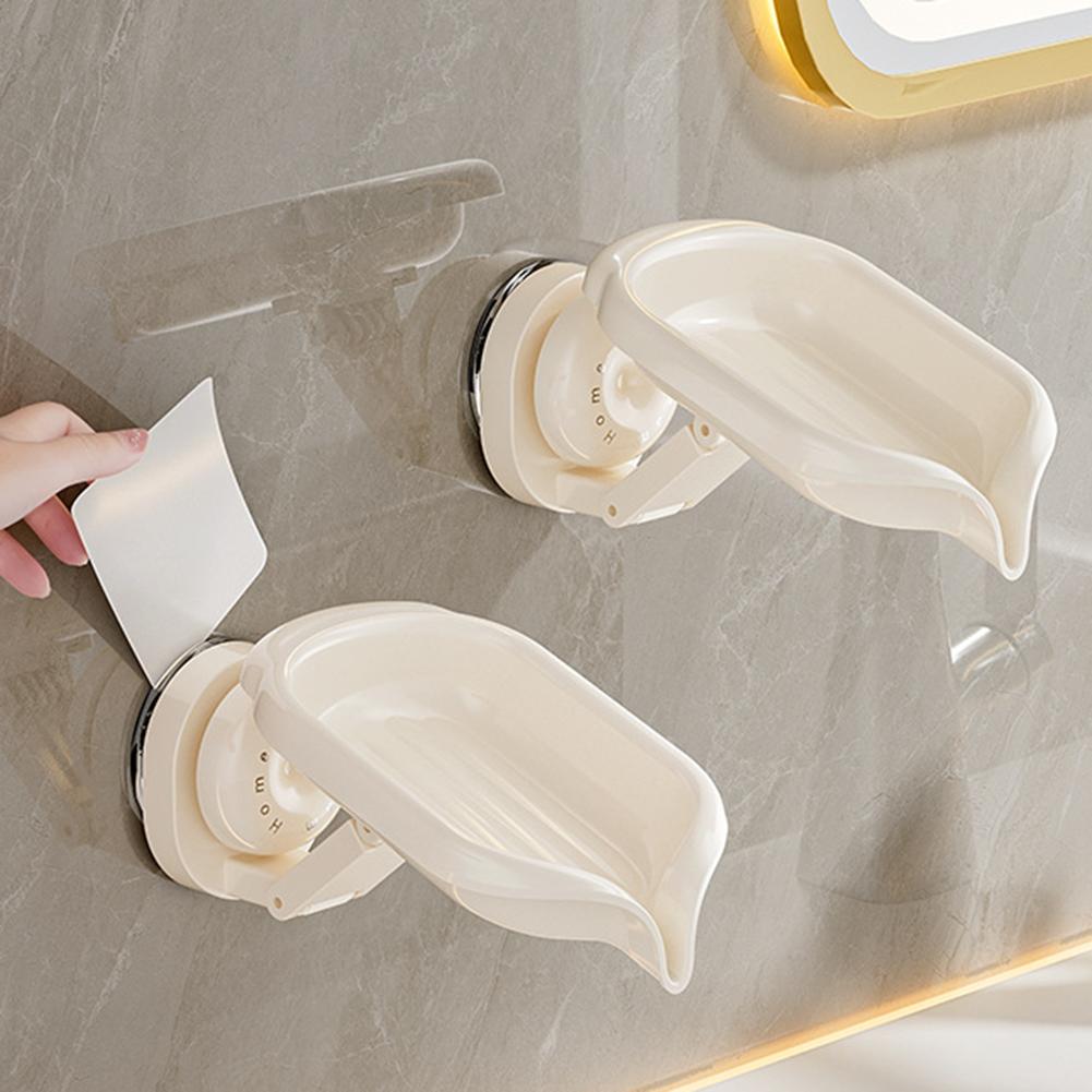 Bez wiercenia, montowany na ścianie pojemnik na mydło z odpływem do prysznica, bez uszkodzeń, montaż ścienny bez wiercenia w kilka sekund. Uporządkowany towarzysz kuchenny