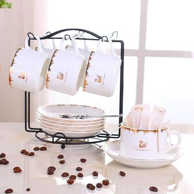 TXRMDX European Style Ceramic Coffee Mug Set
