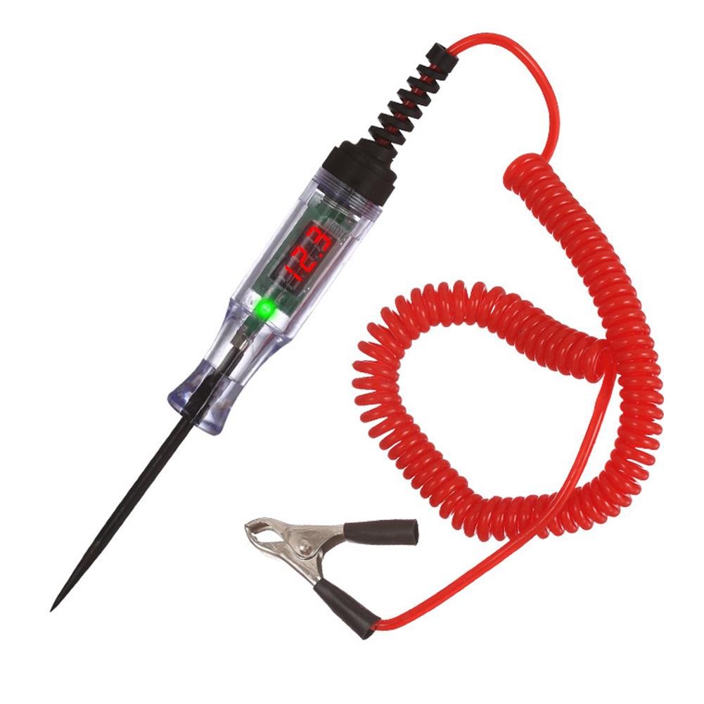 

Universal Digital Display Car Truck Voltage Circuit Tester Probe Pen Light Bulb Diagnostic Tool Car Circuit Repair Accessories