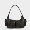 Fashion Design Hobo Multi Pocket Locomotive Bag New Single Shoulder Bag Underarm Bag High Capacity Women Bag Tote Purse Handbags