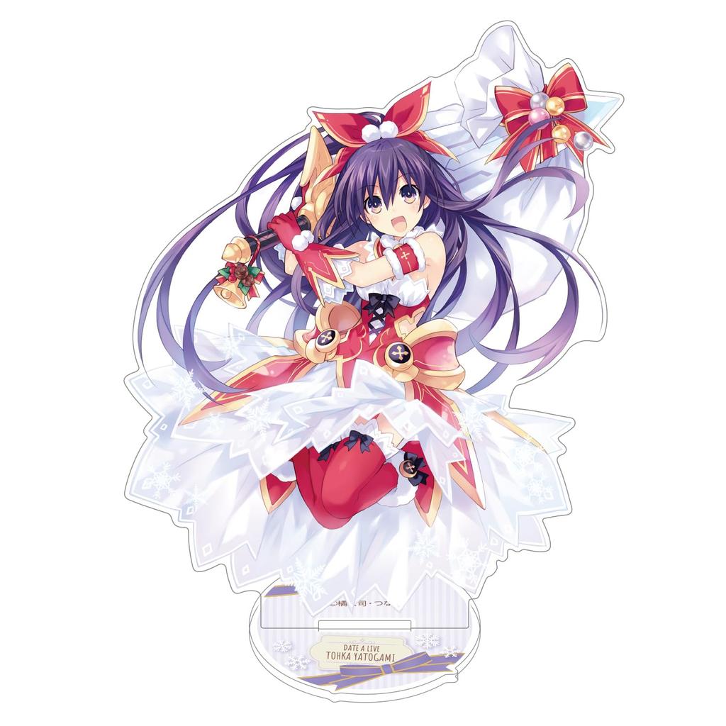 KADOKAWA Date A Live Christmas Fair Acrylic Stand Tohka Yatogami Body X Acrylic Approx. H13.4 W10.8cm