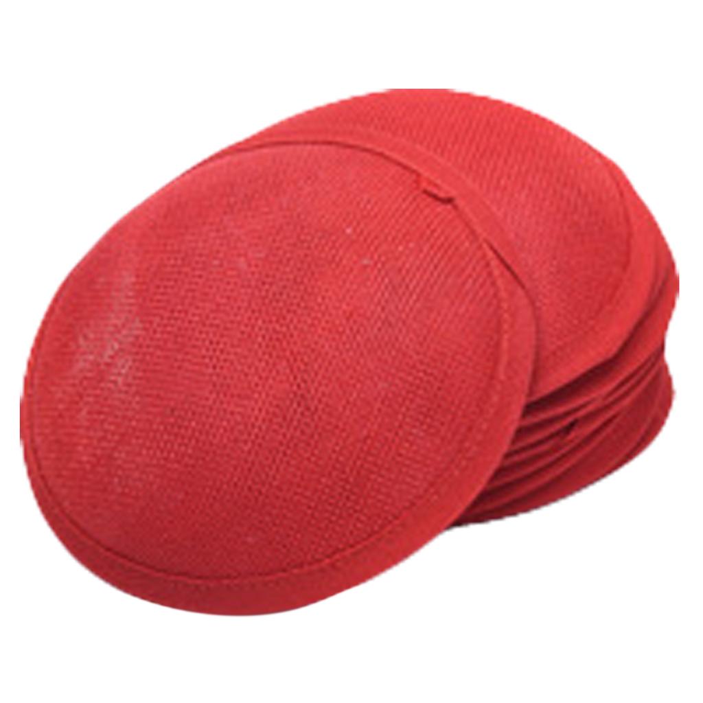 Sinamay Fascinator Base for Women DIY Headwear Millinery Party Hat Base Breathable Round Support Fascinators Accessories