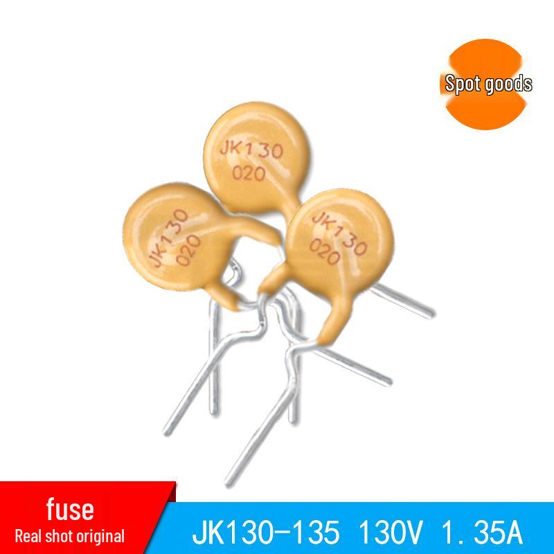 JK130-135 130V 1.35A Plug-in Self-Resetting Fuse, In Stock