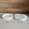 Round Silicone Mold For DIY LED Candle Holders Sturdy And Easy To Demold For Creative Homes Decors Projects