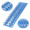 Nut and Bolt Identifier Gauge with 14 SAE & 14 Metric Sizes Bolt Size Finder for Screw Nut Bolt Size Finder Classification