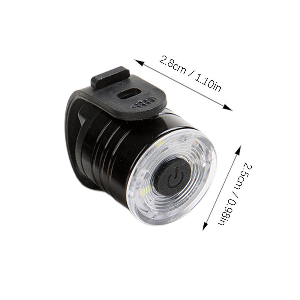 Bicycle Headlight Waterproof Portable Night Riding Bike Lights LED Headlight Rear Lamp for Helmet Seatpost Lamp Flashlight