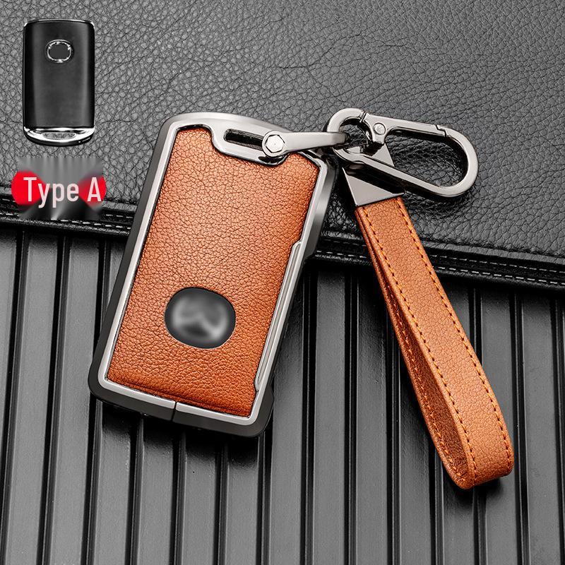 Multi-Color Full-Cover Metal Key Case for 2021+ Mazda CX-30, CX-5, Axela