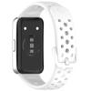 For Huawei Band 9/9 NFC/8/8 NFC Breathable Holes Replacement Band Silicone Watch Strap