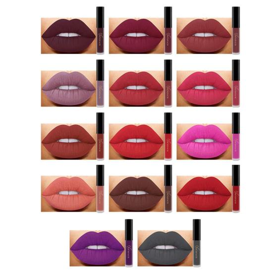 Lasting Beauty Cosmetic Makeup Lipstick Matte Lip Glosses