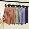 Women's Modal High-Waisted Lace-Up Summer Pajama Shorts