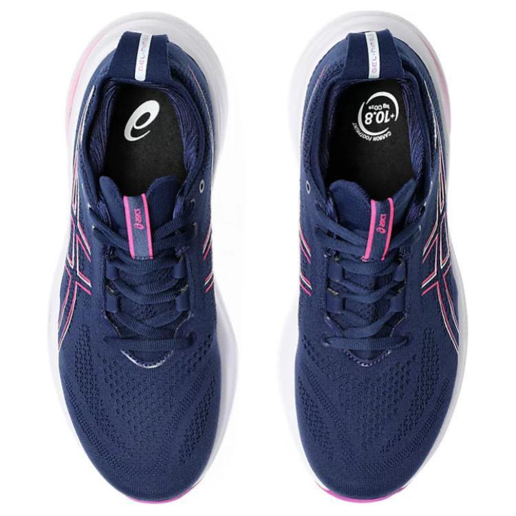 Asics  Gel Nimbus 26 Blue Expanse Bold Magenta Women Sneakers 1012B601-403