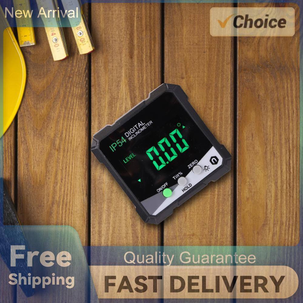 

Digital Angle Finder IP54 Waterproof Inclinometer with LCD Display Table Saw Miter Protractor Woodworking Measuring Tool China Mainland
