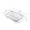 Stainless Steel Sink Basket with Telescopic Frame Rust-Resistant Fine Mesh