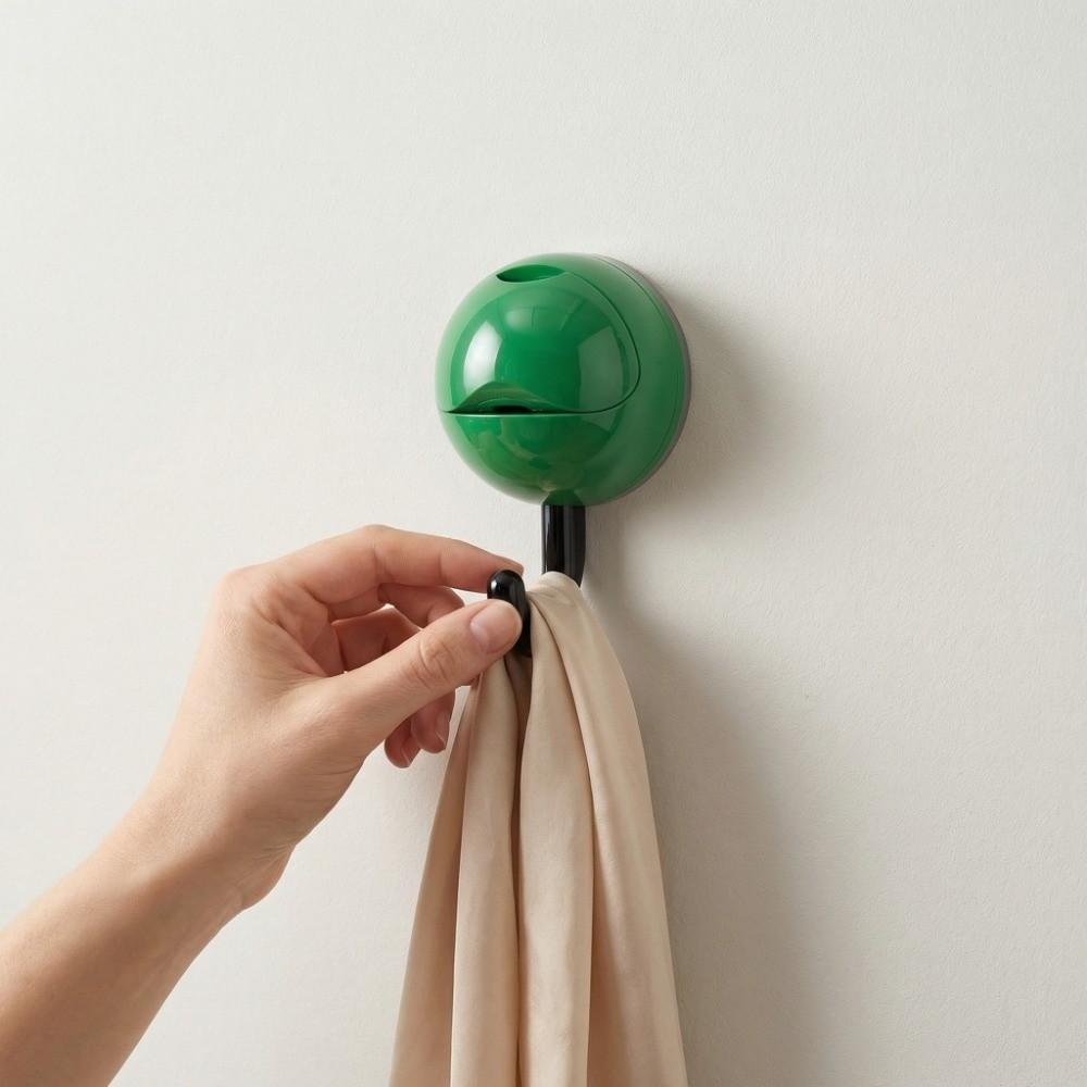 Non-Marking Wall Towel Hooks Plastic Kitchen Storage Hooks Removable Suction Cup Hooks  Door