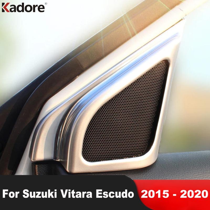 Треугольная накладка на переднюю стойку с динамиком для Suzuki Vitara Escudo 2015 2016 2017 2018    Аксессуары для интерьера