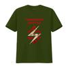 Throbbing Gristle Flash Knot Logo T-Shirt für Rockband-Stil vintage Gewaschen Lässig Leicht dehnbar Vielseitig mode Unisex