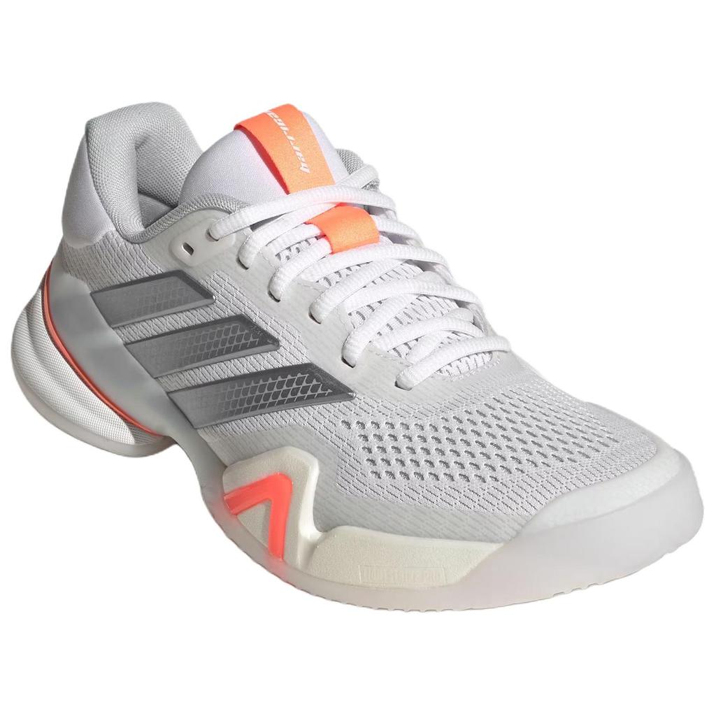 Adidas Barricade 14 Australian Open Series Comfortable Fit Low-Top Tennis Shoes Women sneaker White Silver JR1765