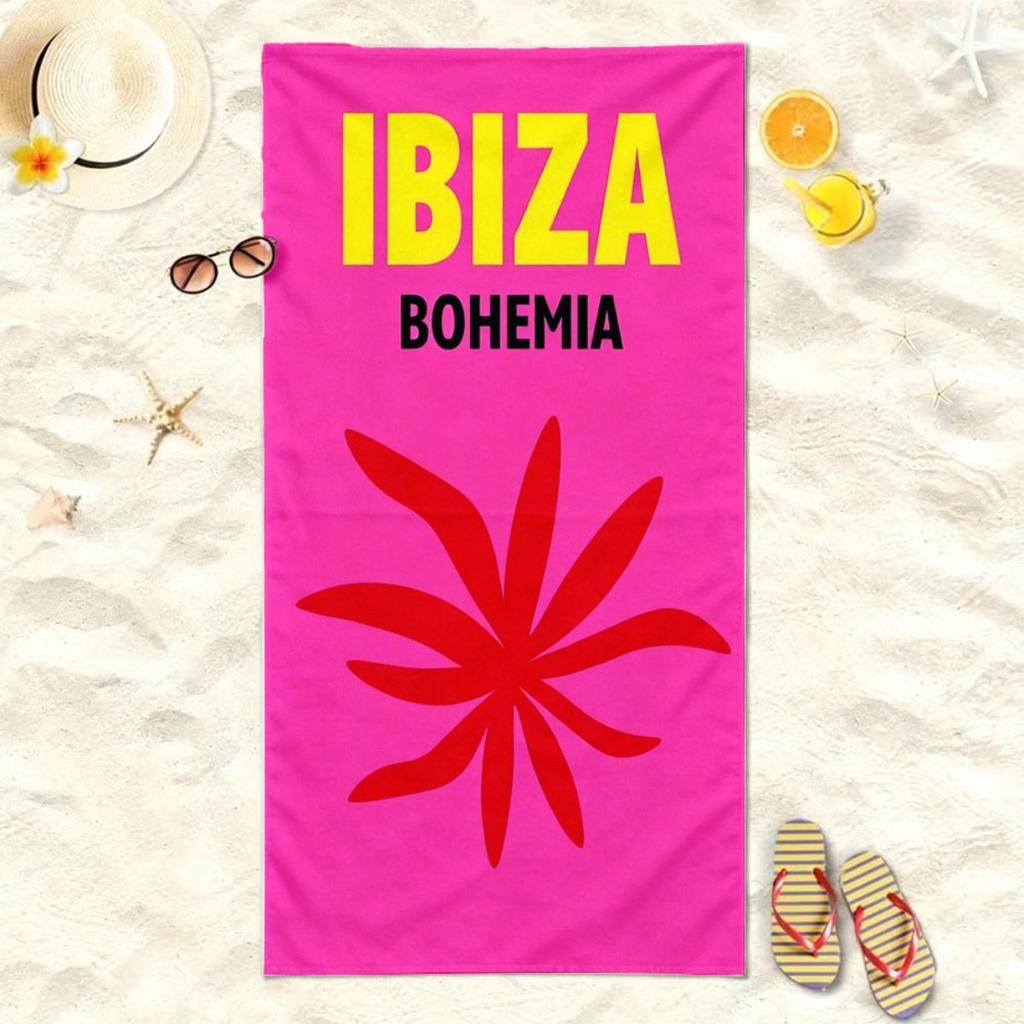 Beach Towels with Fun Prints , Soft towels suitable for travel, swimming pools, vacations and beach days.