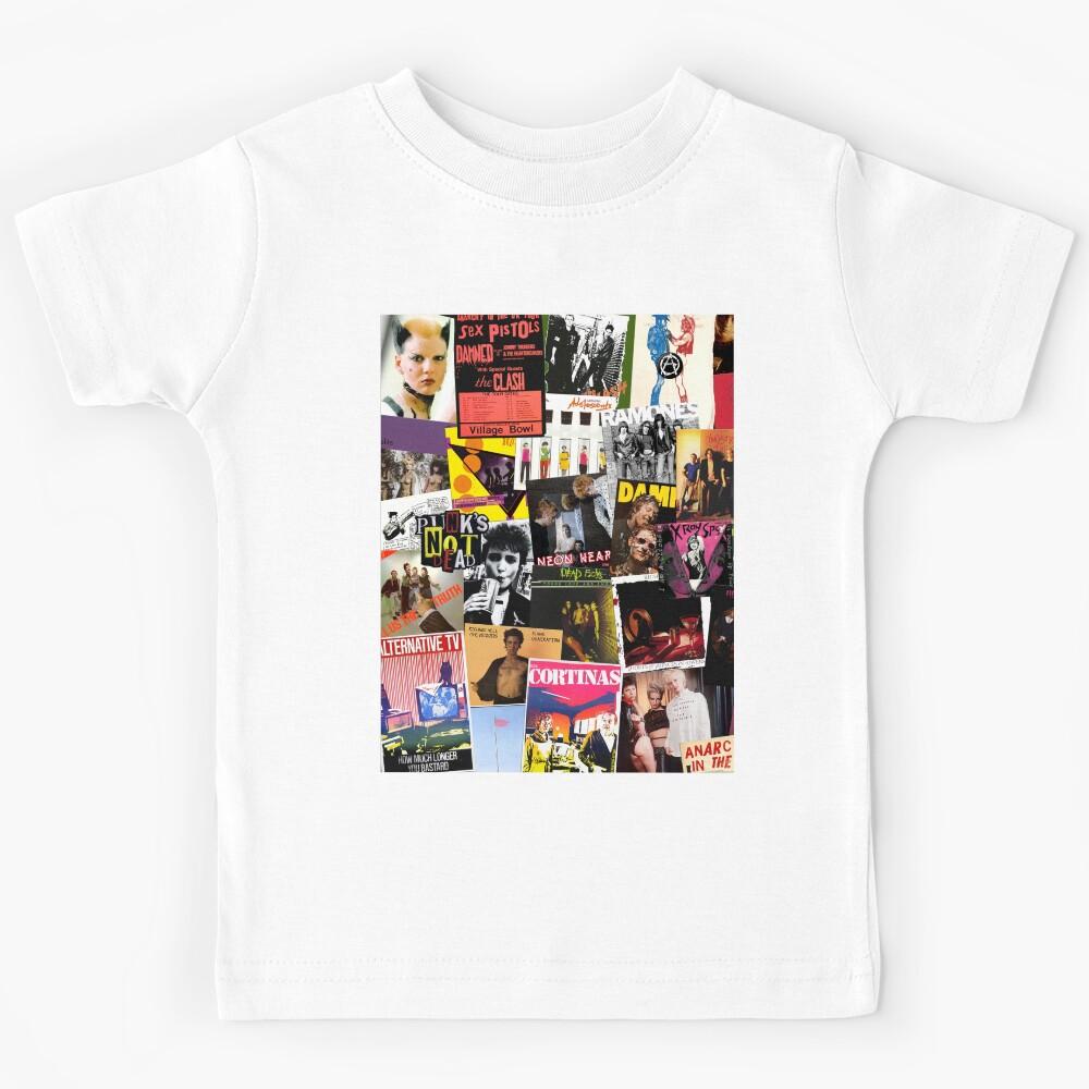 70s Punk Rock Music Kids T-Shirt 140