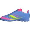 F50 Club PU Leather Comfortable Soft Durable Low-Top Soccer Shoes Kids Soccer Shoes Blue IE3728