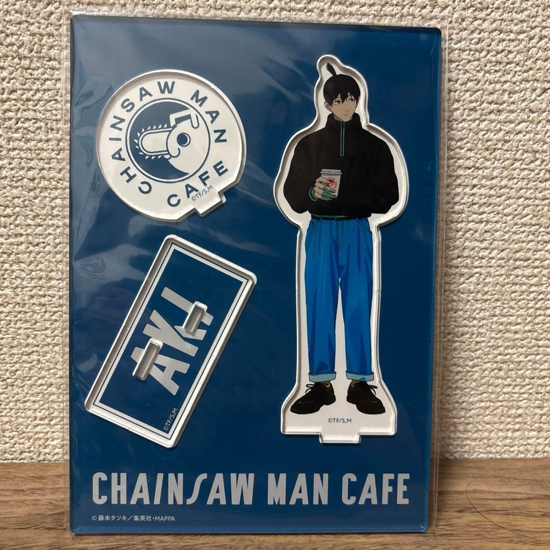 Used Chainsaw Man Chainsaw Man Cafe Acrylic Stand Aki Hayakawa