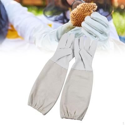 2x Imkerhandschuhe Kratzschutz Handschutz für Erwachsene Frauen Imker XL