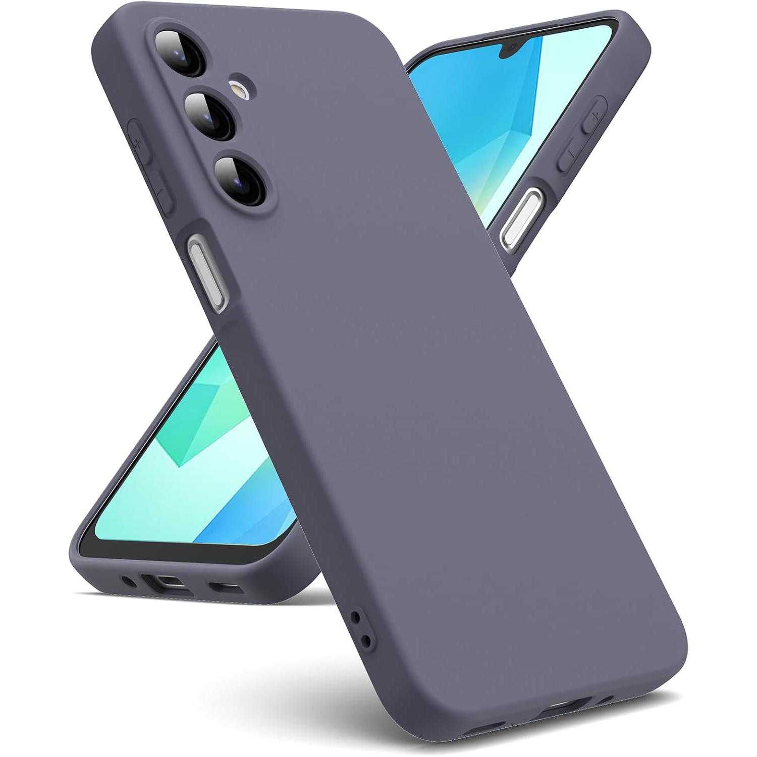 

Розкішний рідкий силіконовий чохол для Samsung Galaxy A56 A36 A26 A16 A06 A05 A05S A15 A25 A35 A55 A04 A04E A04S A14 A24 A34 A54 М який гумовий чохол Бампер Samsung Galaxy A35
