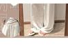 Maternity High-Waisted Wide-Leg Linen Pants – Summer Ice Silk Sun Protection Style