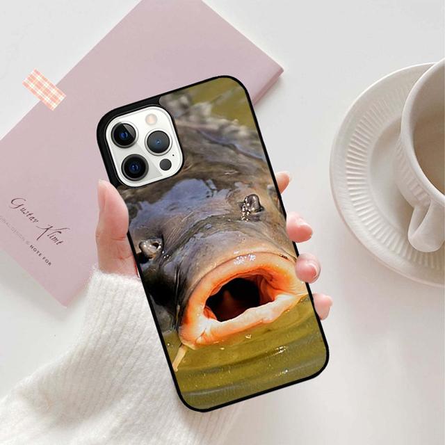 

CARP FISHING FISH phone Case Cover For iPhone 17 Air 16 15 14 Plus Apple 11 12 13 Pro Max coque iPhone 13