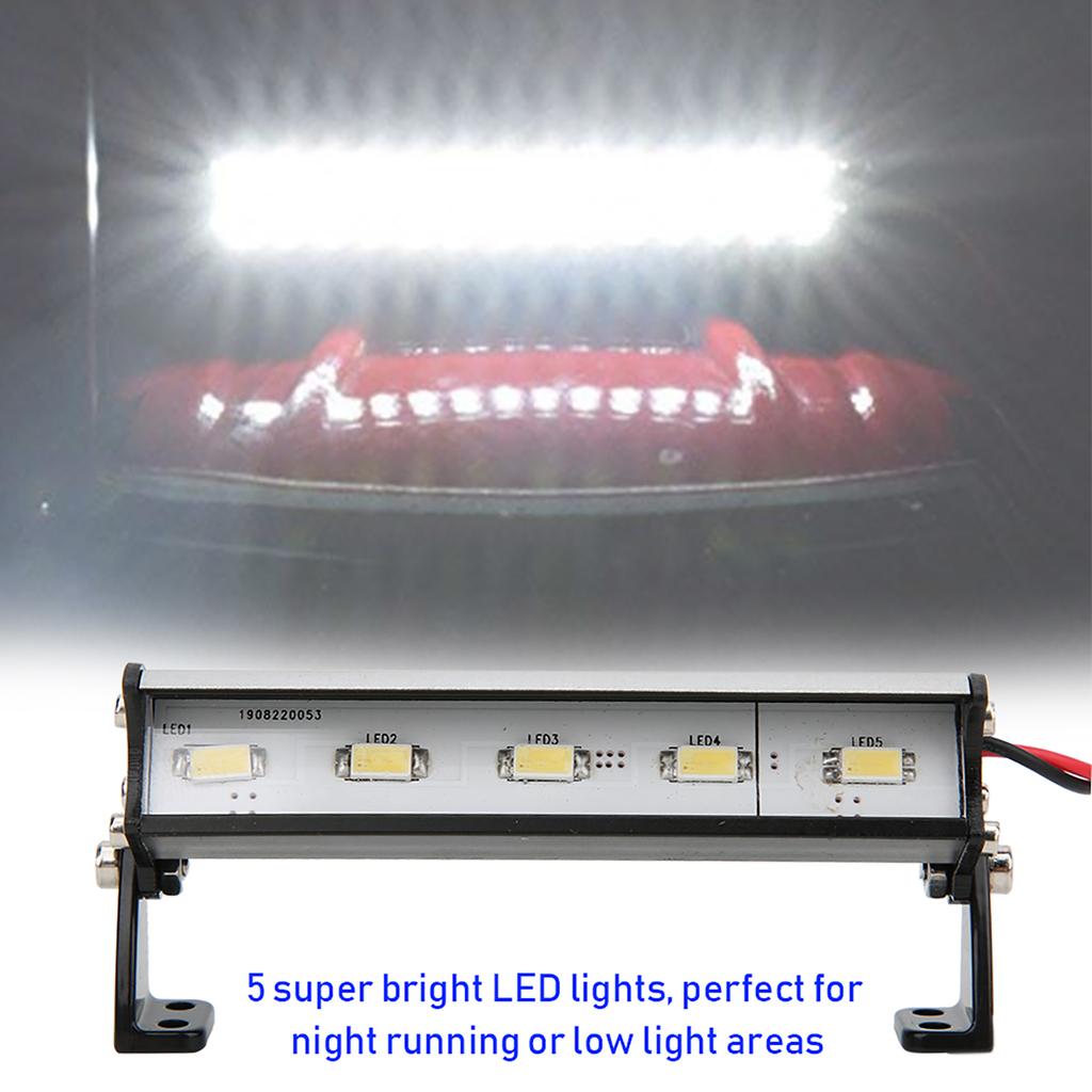 Model Car Light Bar Universal Highlight 6 LED Replacement Kits for 1 10 Cranes Trucks 70mm