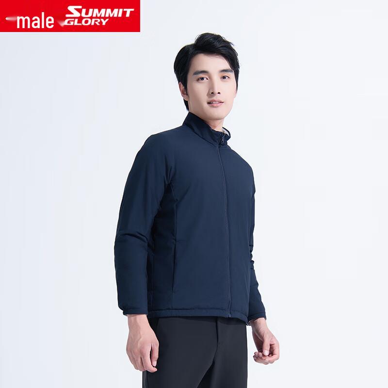 

Men s Reversible Stand-Collar Padded Jacket MD6436 M