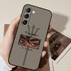 Percy Jackson Phone Case Black Ultra-thin Shockproof Case For Samsung S24/S25/S22/S30/Note20/Lite/Ultra/5G/Plus/FE