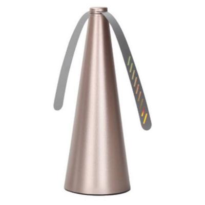 Automatische Vliegenverjager Ventilator Vliegenventilator voor Buiten Binnen Tafelgebruik Restaurant Barbecue Evenementen Goud