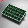 1pcs With Lid /No Lid 24-hole Silicone Ice Tray Square Box Auxiliary Food Puree Cheese Jelly Mold Bar Kitchen Tool Cocktail Cube