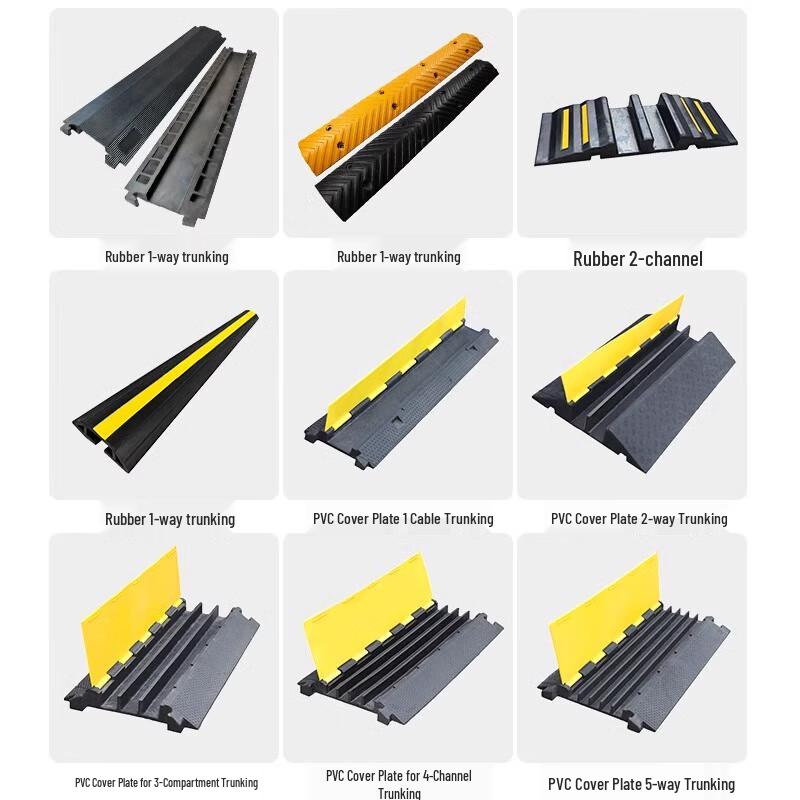 Rubber Cable Protector Speed Bump