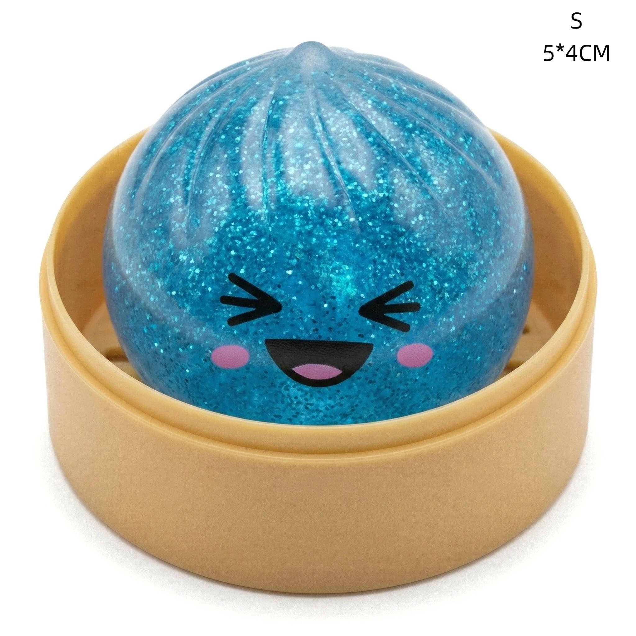 

Soft Steamed Buns Pinch Simulation Steamed Bread Desktop Decompression Ornaments Office Relaxation And Pressure Relief Pinch A3