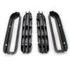 2Pcs Side Fender Air Flow Vent Grill Gloss Black Side Fender Vent Grill Modified Parts for BMW 5 Series M5 E39 E60 E61 1991-2010