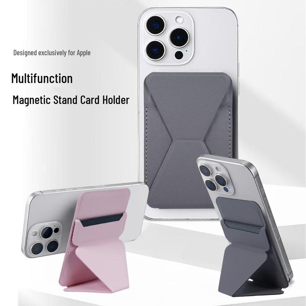 Apple 12-17 Promax Magnetic Magsafe Card Holder & Foldable Stand