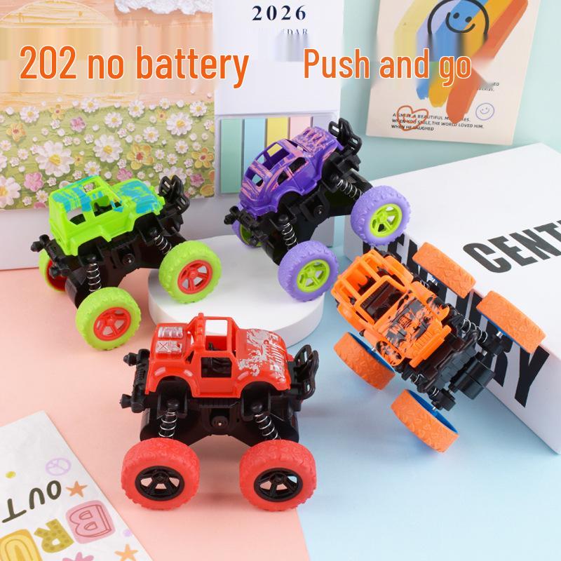 Children's Inertial Stunt Off-Road Toy Car - Drop-Resistant Model Vehicle