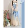 Women's Tang Dynasty Hanfu Set, Elegant High Waist Ruqun Skirt, Fairy Hanfu For Daily Spring Summer Wear