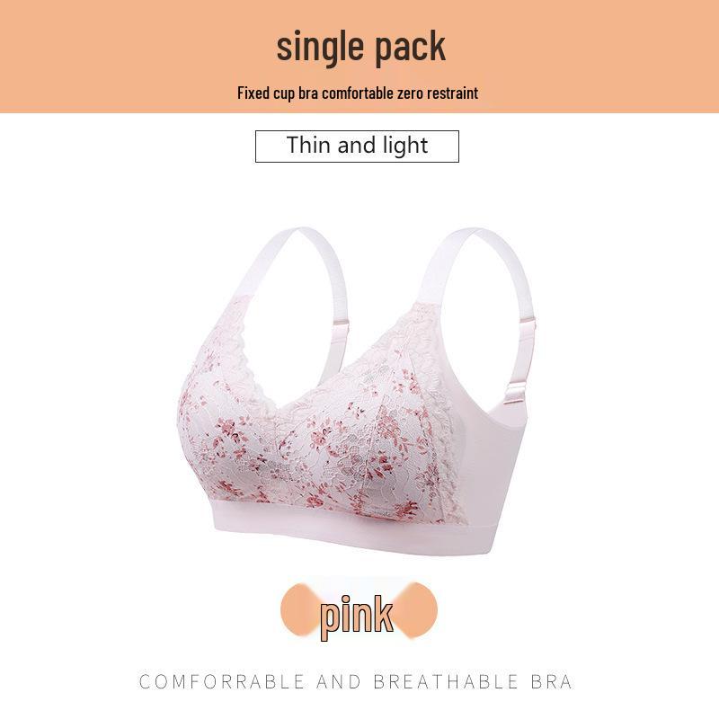 Seamless Plus Size Women's Ultra-Thin Supportive Sports Bra